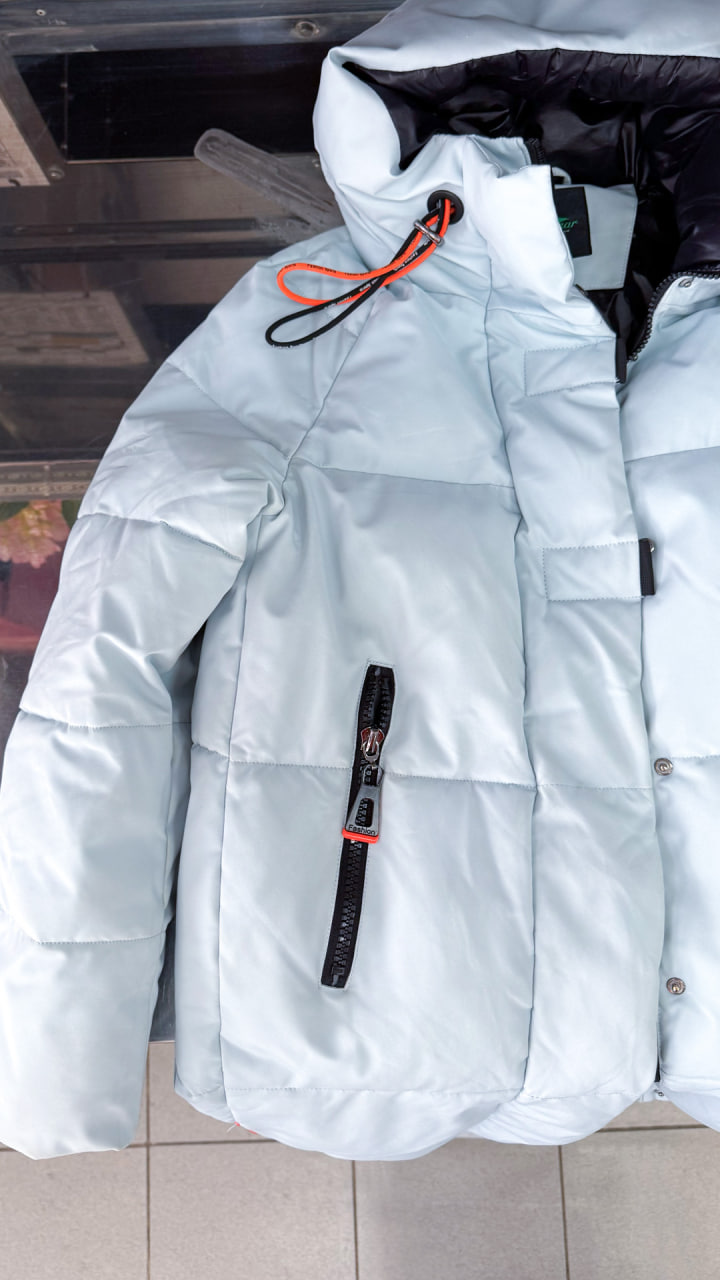 Стирка белой куртки - после